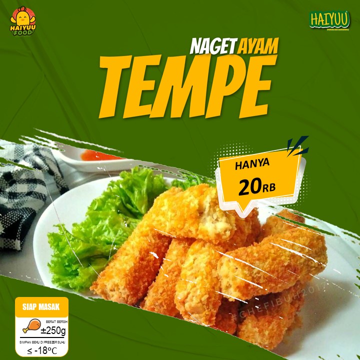 Jual Nugget Ayam Tempe Naget Ayam Tempe Frozen Halal Sehat Dan