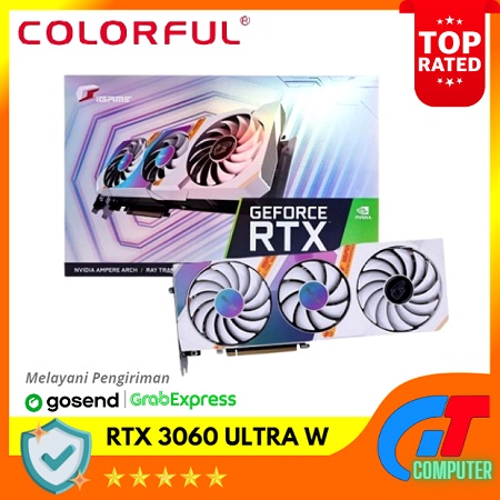 VGA Colorful iGame GeForce RTX 3060 Ultra W OC-V 8GB - 8GB GDDR6