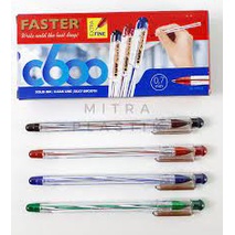 

Pulpen Faster C600 0,7mm - Hitam