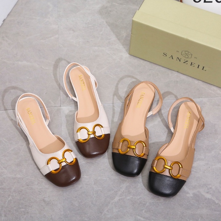 0125 Sanzeil Emily - Flat Shoes Wanita Import Original Brand Sanzeil