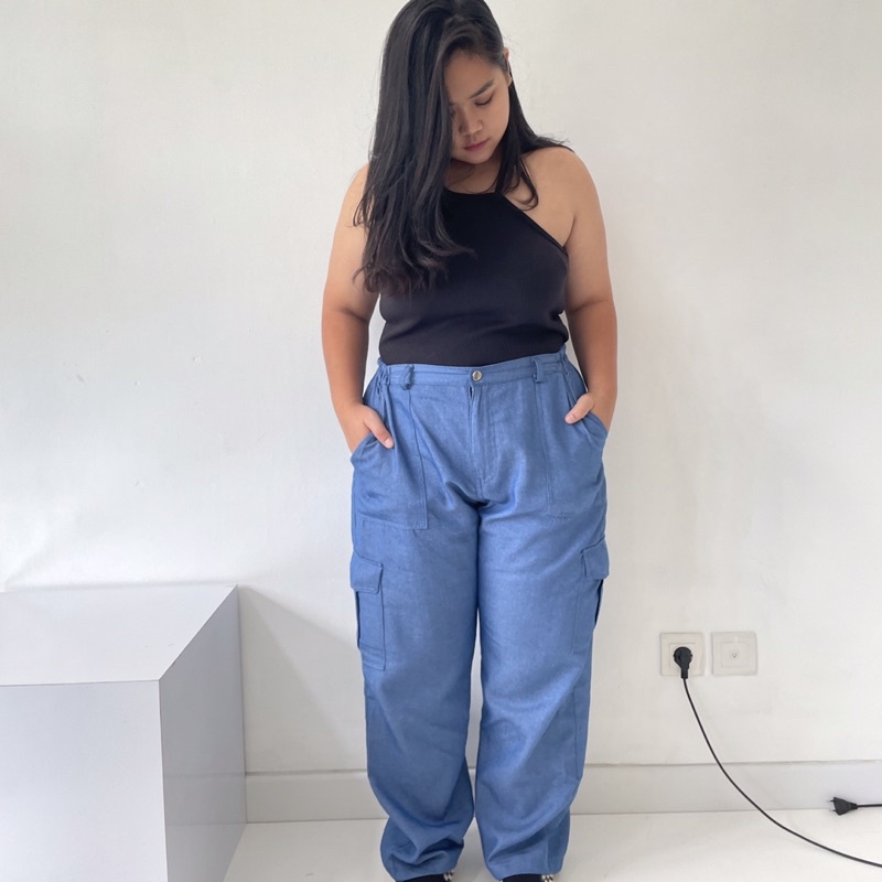 Leia Cargo Pants ( Jeans Bigsize / Jeans Premium / Jeans Jumbo / Jeans Regular Size )