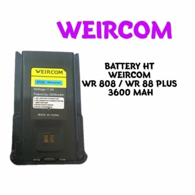 BATTERY HT WEIRCOM WR88 WR808