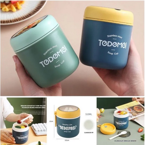 SOUP CUP TEDEMEI / TRAVEL SUP CUP Healthy live (6772)