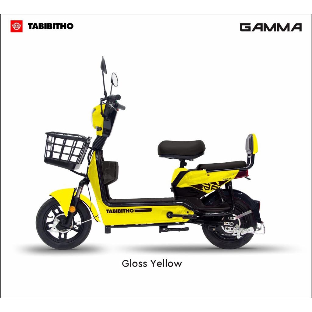 TERBARU TABIBHITO SEPEDA LISTRIK GAMMA 48V/13.3AH