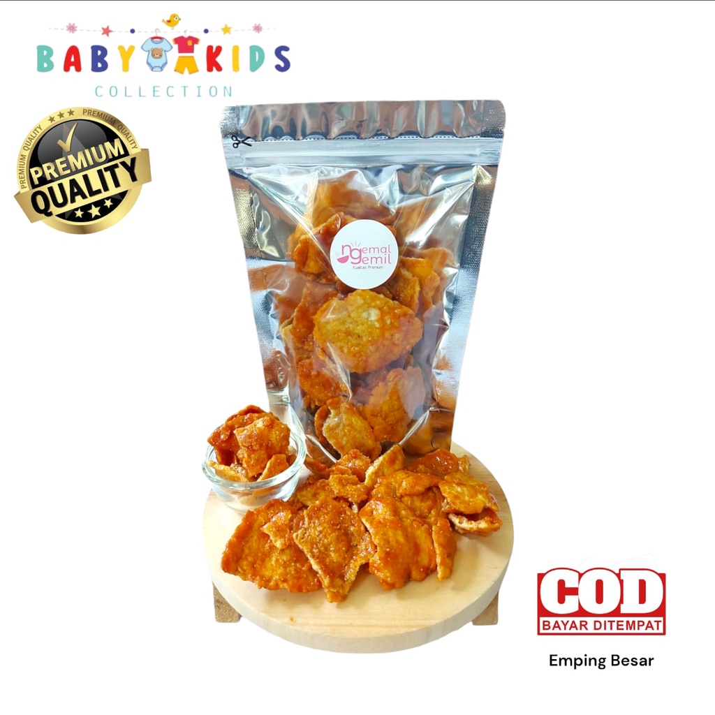 

Emping Besar Manis Pedas Homemade Kualitas Premium