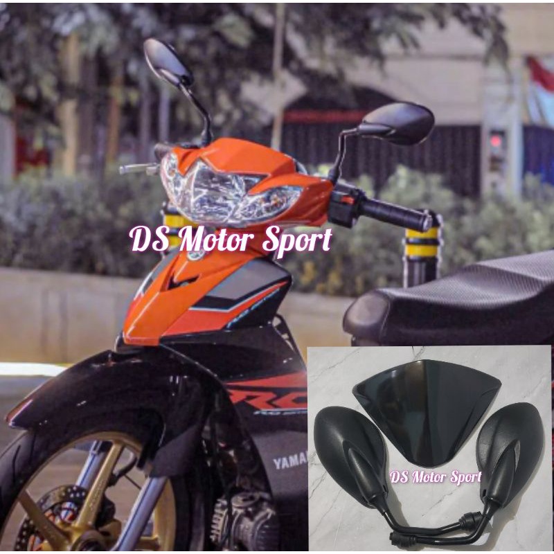 TERLARIS PAKET VEGA R NEW VISOR VEGA R NEW PLUS SPION VEGA R NEW MODEL TERBARU