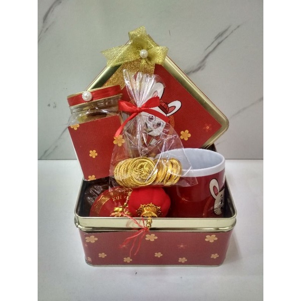 

hampers Chinese new year 2023 ready stok/hampers imlek 2023/hampers imlek tahun baru cina 2023