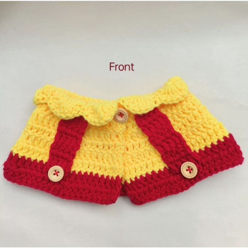 Milky Dog Collar Pet Collar / Kalung Rajut Kucing Kalung Rajut Anjing/ Crochet Collar