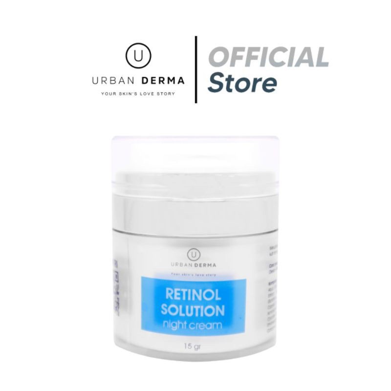 URBAN DERMA Retinol Solution Night Cream 15gr