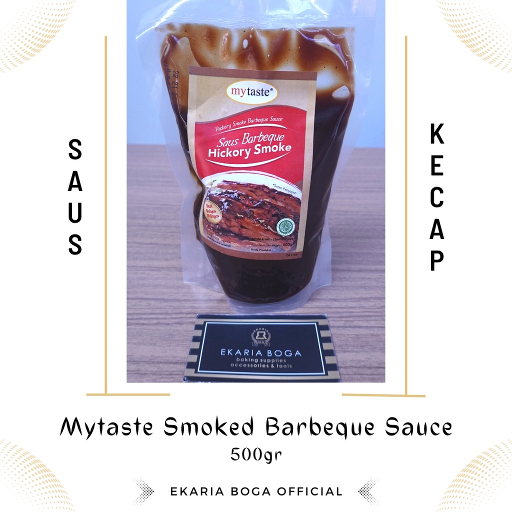 

SAUS | SAOS BARBEQUE | MYTASTE SMOKED BARBEQUE SAUCE 500GR