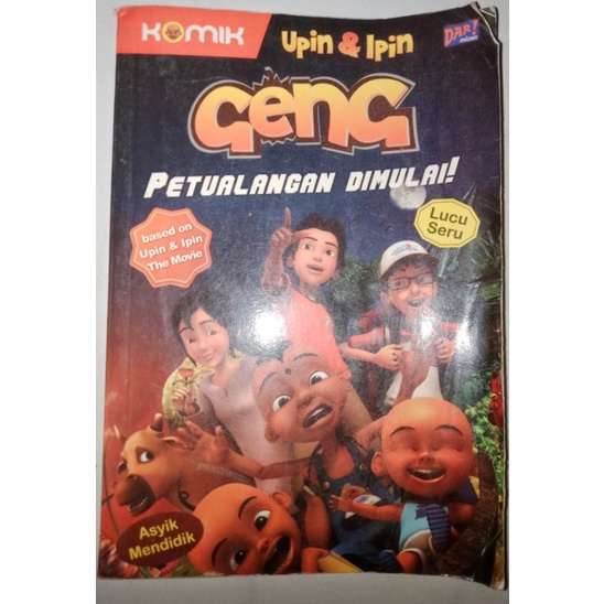 Komik UPIN-IPIN - Geng Petualangan Dimulai