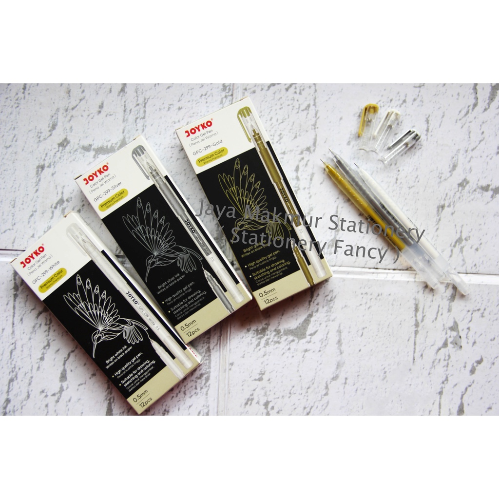 

Pen Gel Joyko GPC-299 Premium Color 0.5 mm (1 lusin)