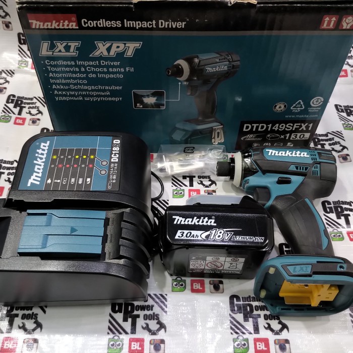 Mesin Cordless Impact Driver Makita Dtd149 Dtd 149 #Original