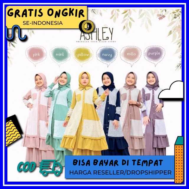 Setelan Anak Perempuan / Oneset Anak Kaos+Rok / Rara Set Kids By Fasha Kids Gamis Anak Perempuan Umu