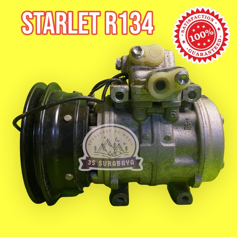 Kompresor Starlet Kapsul 1300 CC Taruna Futura Denso Ac Mobil (Baru)