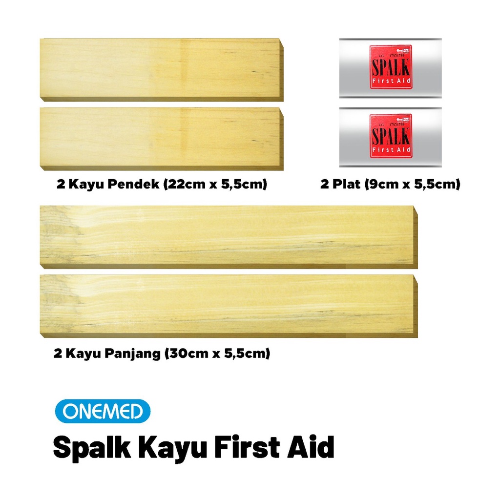 Spalk First Aid Kayu OneMed