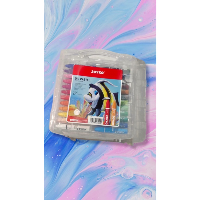 

Pastel Crayon / Oil Pastels / Krayon Joyko 24 Warna