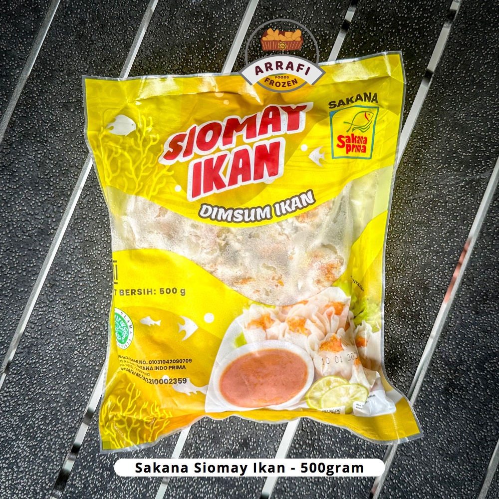 

SAKANA SIOMAY 500 GRAM / DIMSUM SAKANA / sakana termurah / isi 20 pcs / bekasi / dim sum sakana