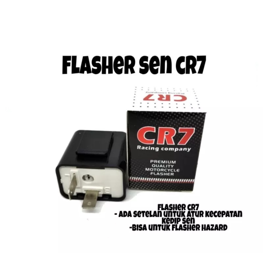 PROMO PAKET SEN SEIN 4 BIJI+FLASHER CR7 UNIVERSAL