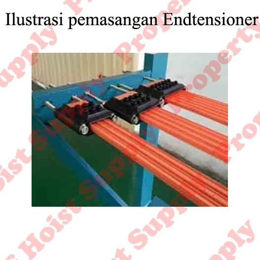 End Tension Strainer & Power In For Hoist Crane