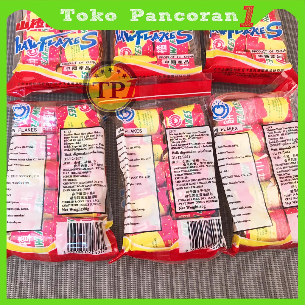 

Permen san ca phien Manisan Buah Imlek chieness permen hawflakes