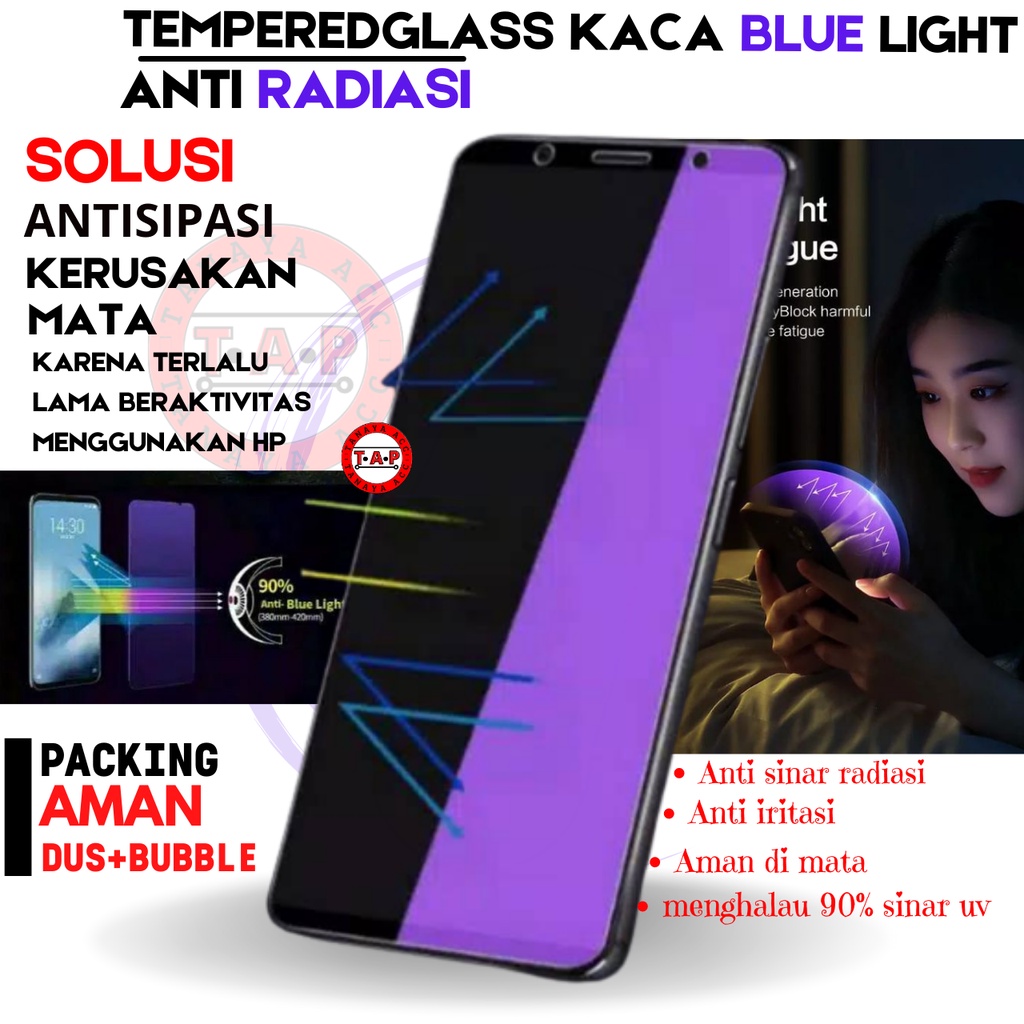 Tempered Glass Blue Ligth Tg Antiradiasi Blue Ray SAMSUNG J2PRO J3PRO J5PRO J7PRO J7DUO J7CORE J4CORE J6PRIME TANAYAACC