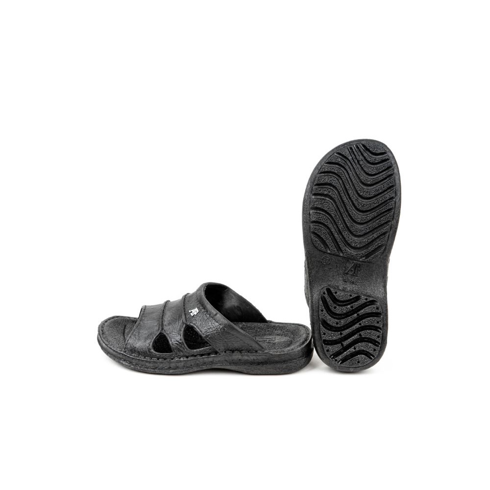 Sandal Slop Pria AP 987 Hitam - Sandal Slide