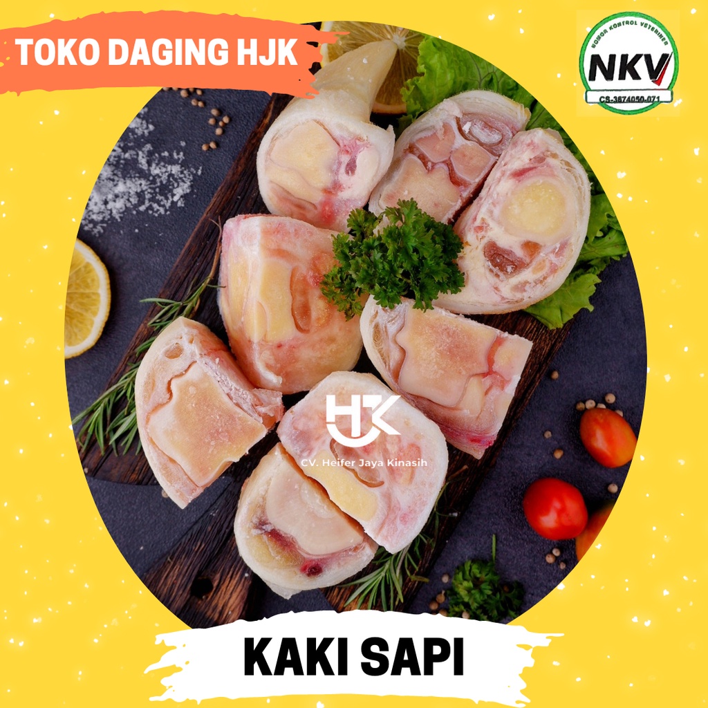 

Kikil Kaki Sapi Potongan 1kg Siap Olah