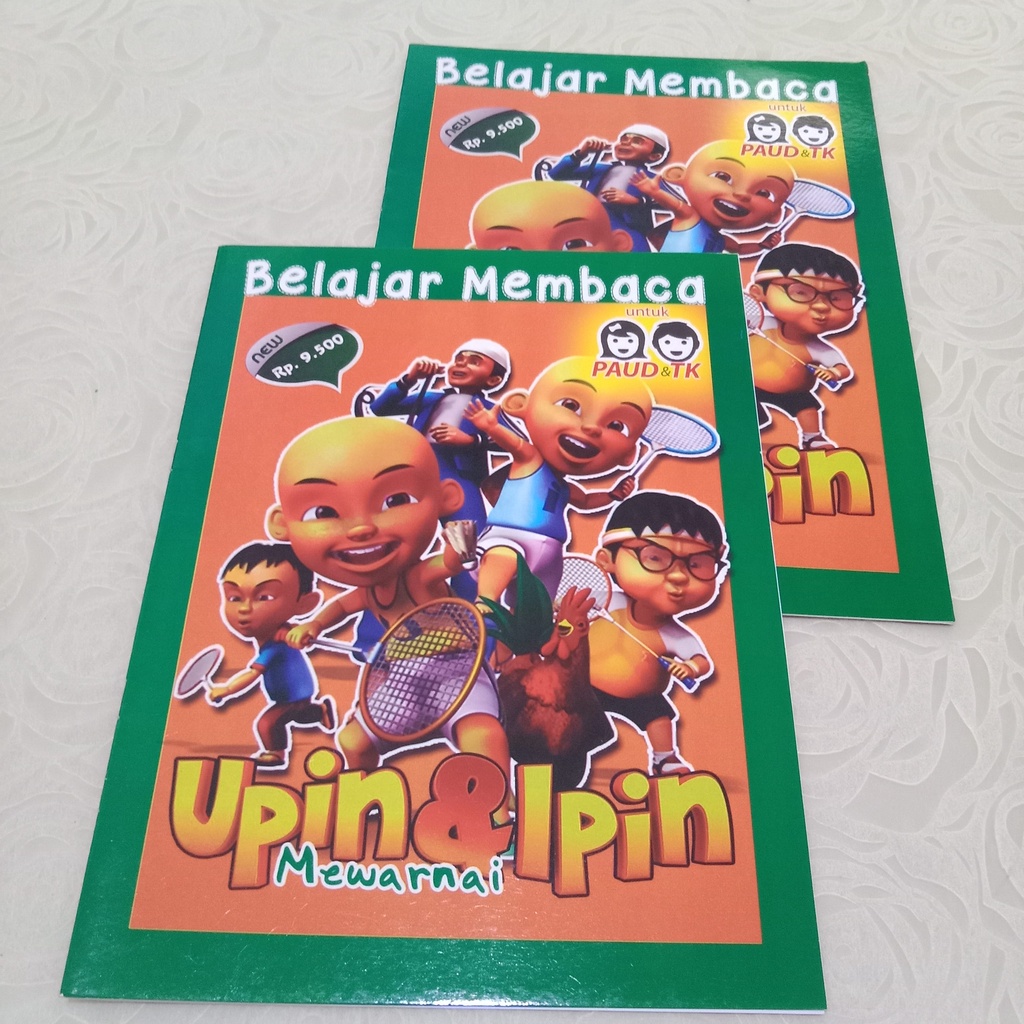 Jual BUKU MEWARNAI UPIN-IPIN | Shopee Indonesia