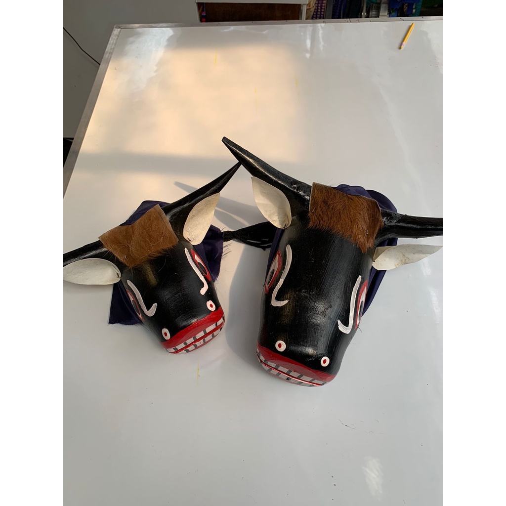 Bantengan Kayu | Mainan anak | Bantengan anak | Banteng Jaranan/ Benteng Jaranan