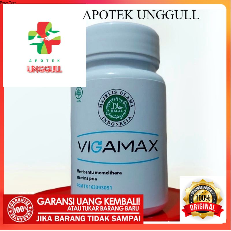 100% ORIGINAL Vigamax Asli - Vigamax Original - Vigamax Obat Herbal