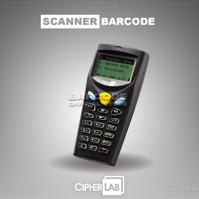 MOBILE PORTABLE BARCODE SCANNER STOK OPNAME CIPHERLAB 8000 | PDT
