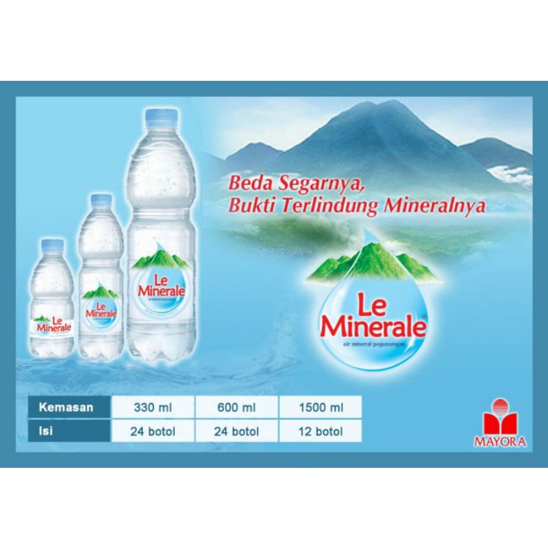 

Le mineral 600ml