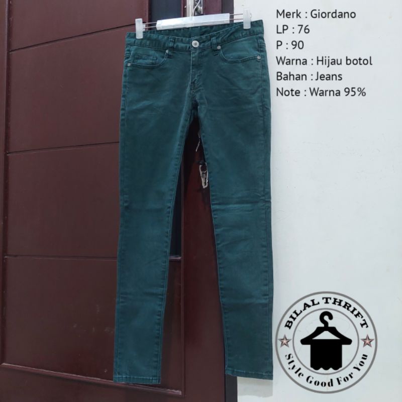 Celana Wanita / Celana Panjang / Celana Jeans / Thrift Branded / Giordano