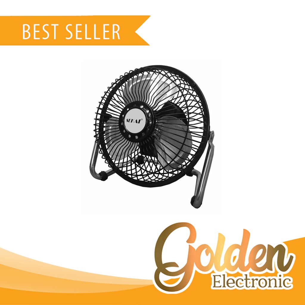 Desk Fan 6 Inch Sekai HFN-650 Kipas Angin Meja Duduk 6 Inch HFN650 Floor Fan