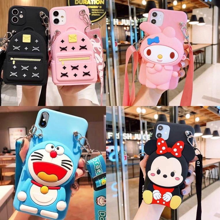 ➷ SAMSUNG A11 A12 A22 A32 A52 A52S A72 A21S A31 A51 A71 4G 5G SOFTCASE SILIKON BONEKA KARAKTER 4D DO