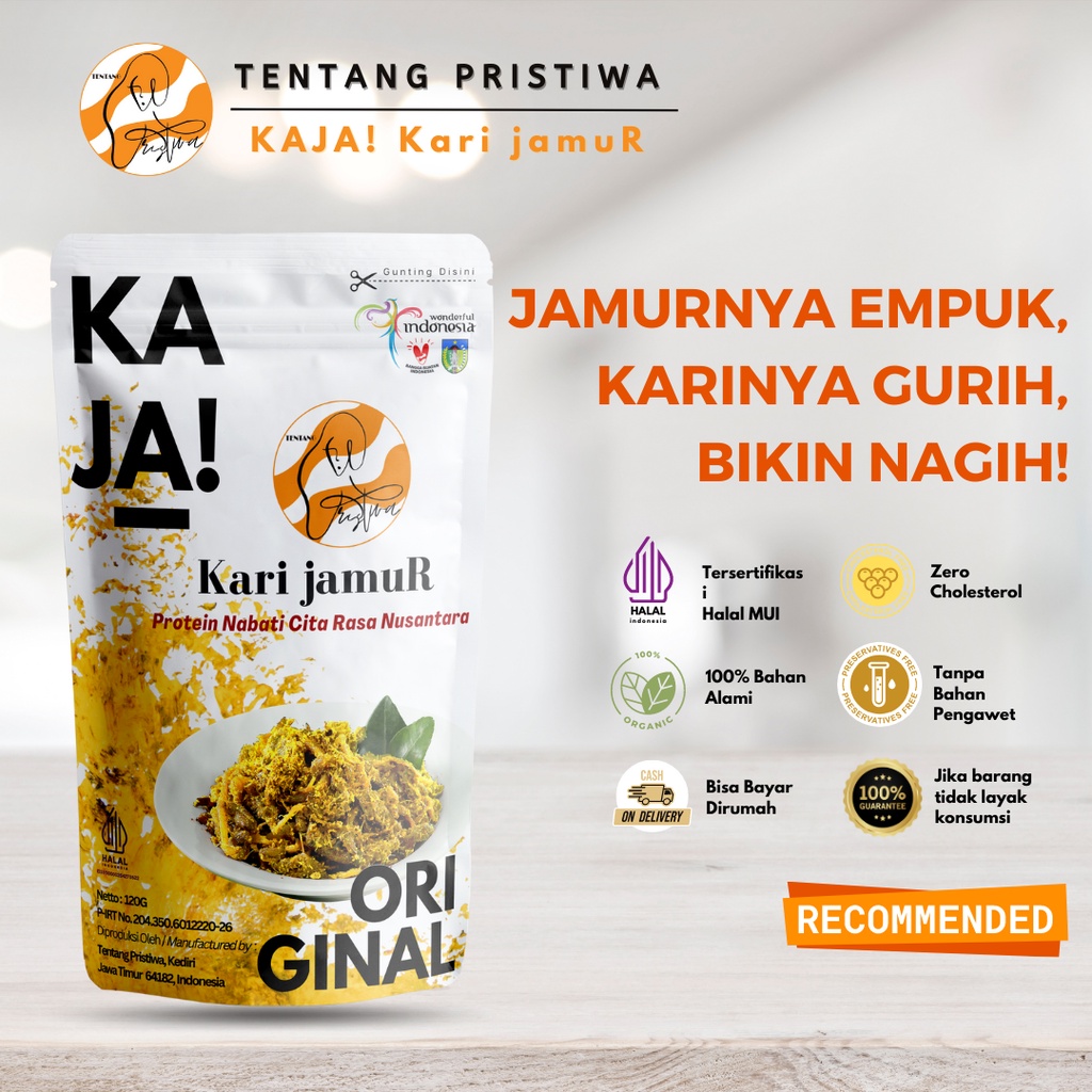 

Kari Jamur Enak Rendah Lemak - KAJA!