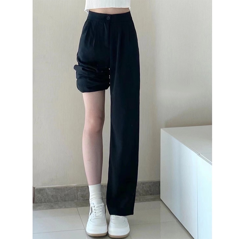 celana hitam-kulot wanita panjang-new celana wanita kekinian-celana highwaist