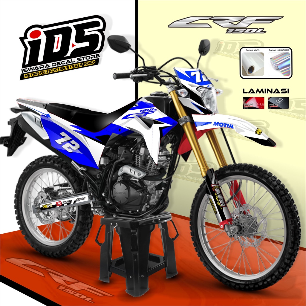 Decal CRF 150 L Full Body Stiker CRF 150L Full Body Dekal CRF 150L CF004