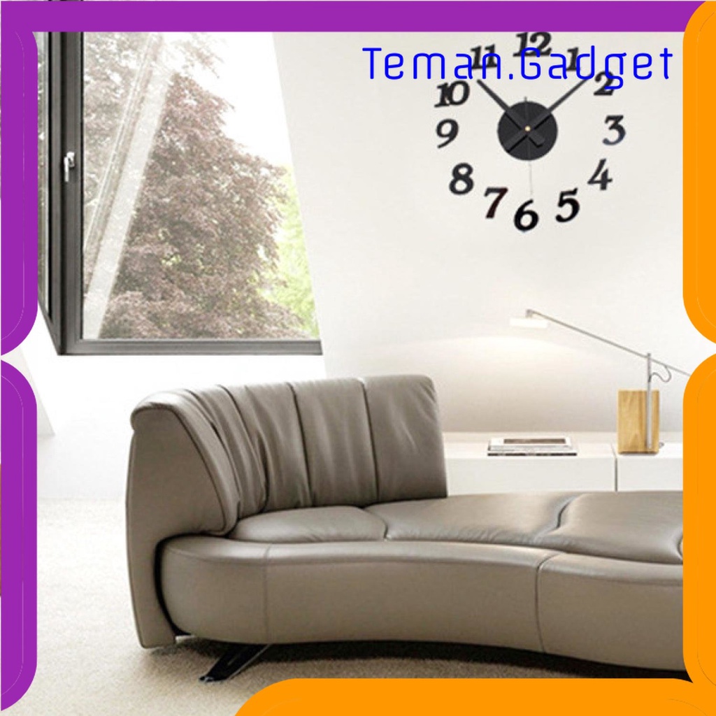 TG-PJM Taffware Jam Dinding DIY Giant Wall Clock Quartz 30-50cm - DIY-03