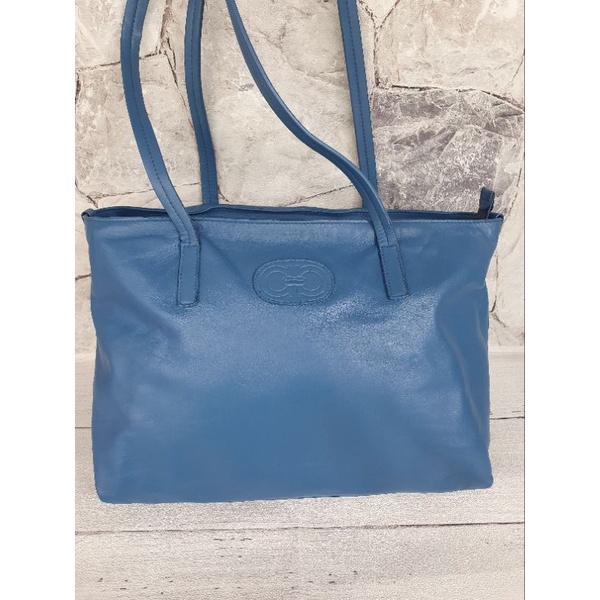 SALVATORE FERRAGAMO Leather Tote Bag