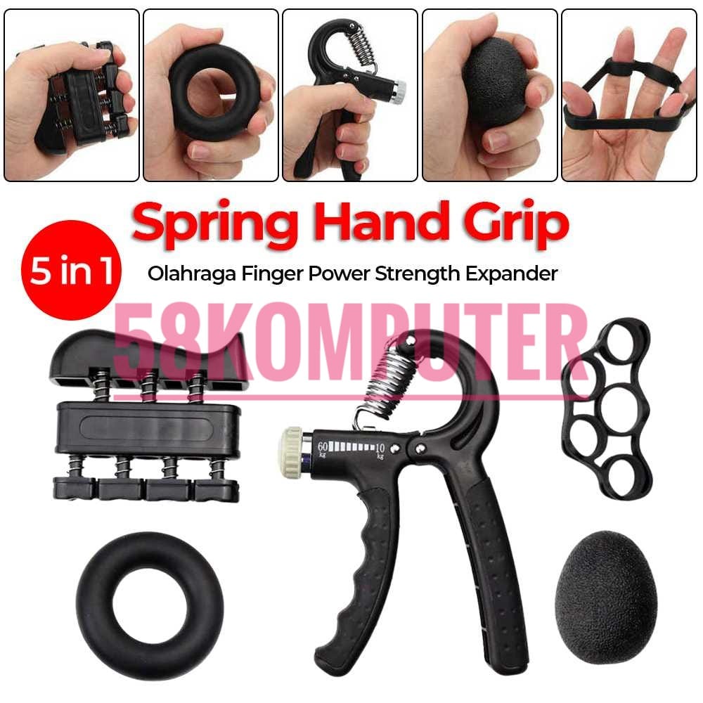 Alat Latihan Otot Jari Tapak Tangan Hand Grip Crushing Trainer 5 Sampai 60 KG / Alat Latihan Penguat Otot Pergelangan Tangan/Alat Penguat Genggaman Tangan/Badminton Alat Latih Jari Tangan/Pelatih Genggaman Tangan/Speeds Adjustable