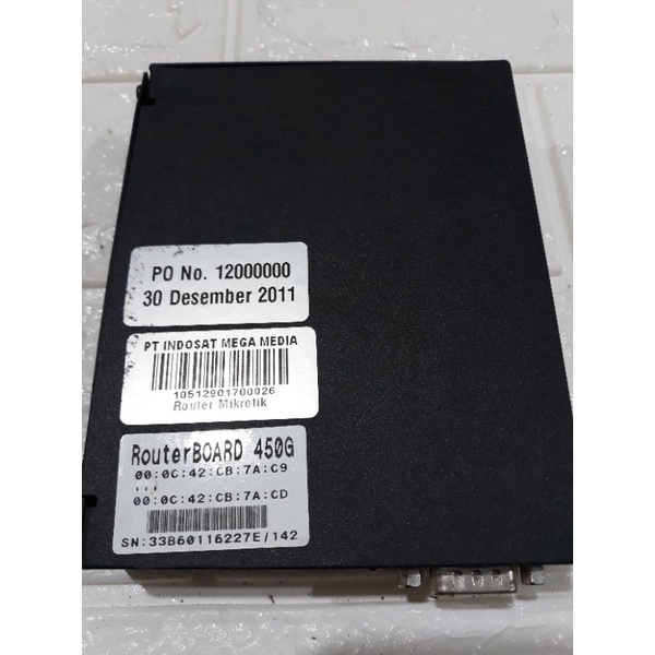 Mikrotik RB450G gigabit Normal bb
