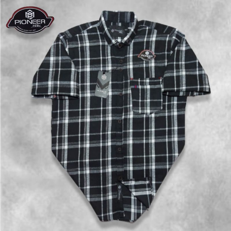 Sultan , Hurley Kemeja Flanel pendek New Premium impor Unisex