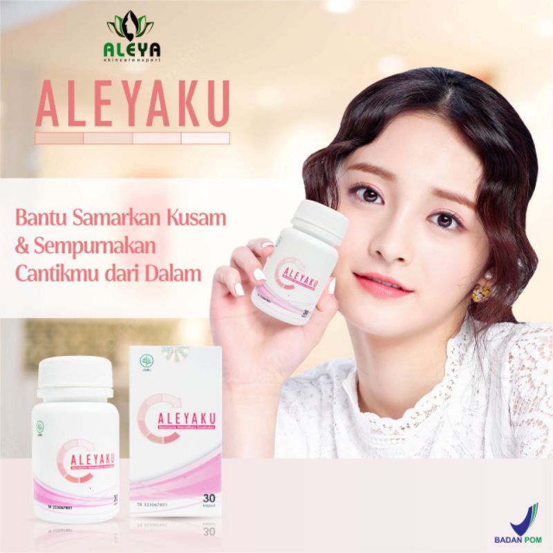 Aleyaku Whitening Kapsul  herbal alami BPOM