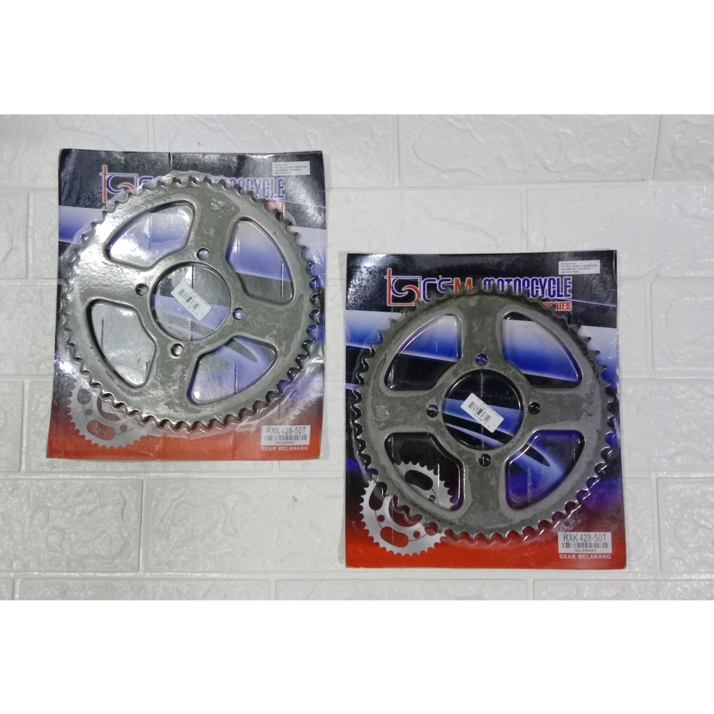 GEAR BELAKANG RXK  428 - 50T CSM