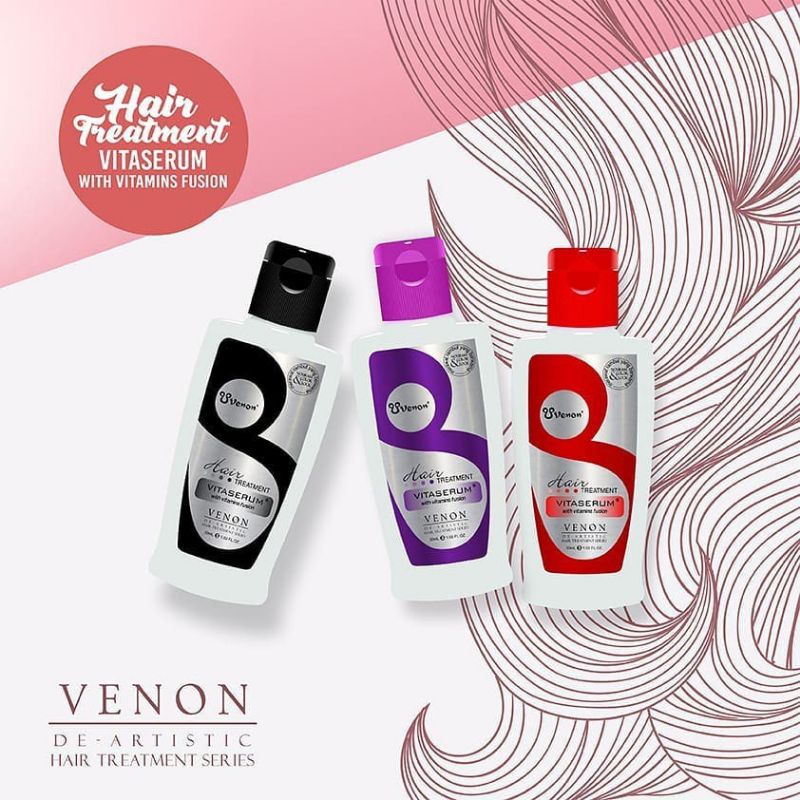 PUSAT-VENON VITASERUM 30ML/vitamin rambut/perawatan rambut