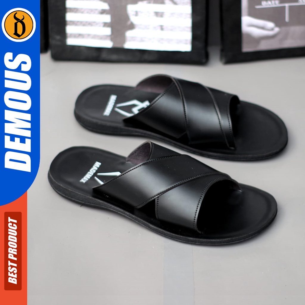 DEMOUS Juho - Sandal Casual Slop Sendal Slide Pria