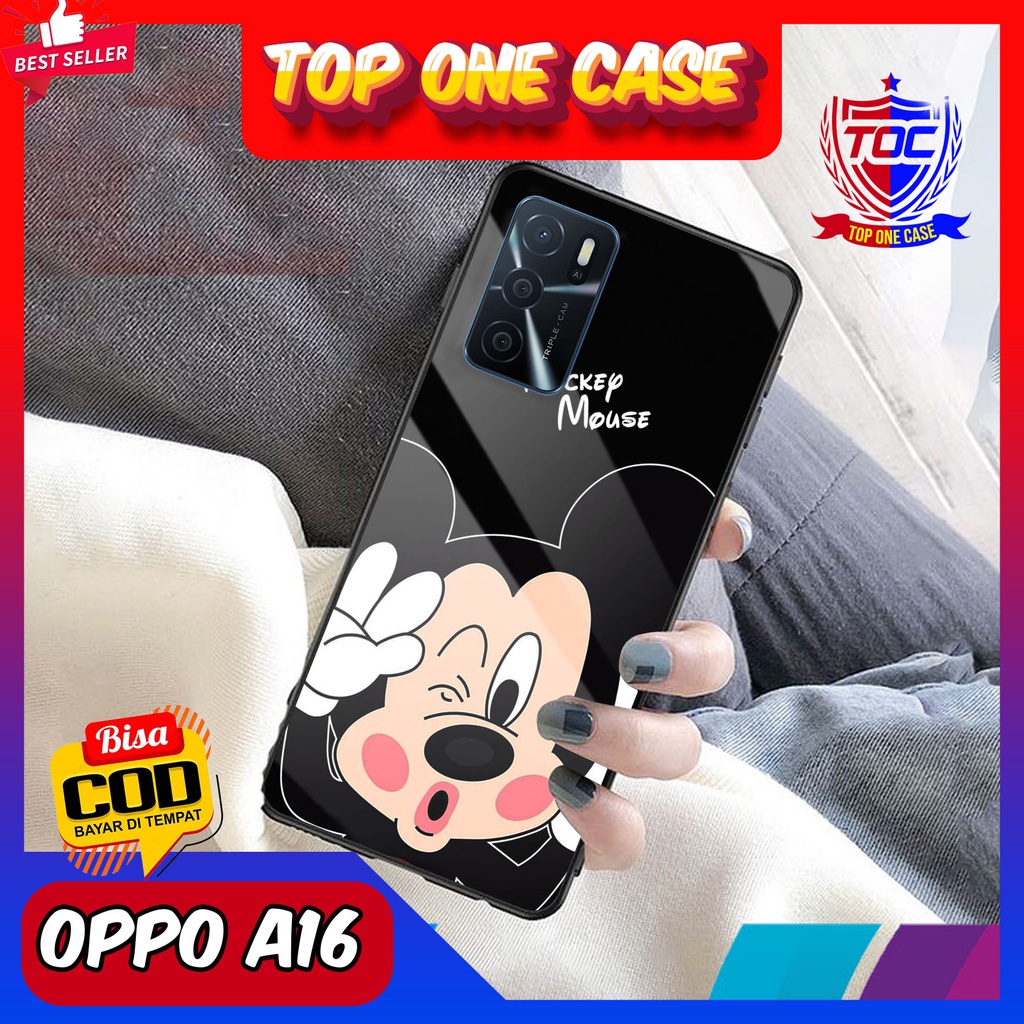 Case OPPO A16 - Casing OPPO A16 Terbaru Top One Case [ MOTIF KARTUN DSNY ] Casing Hp OPPO A16 - Sili