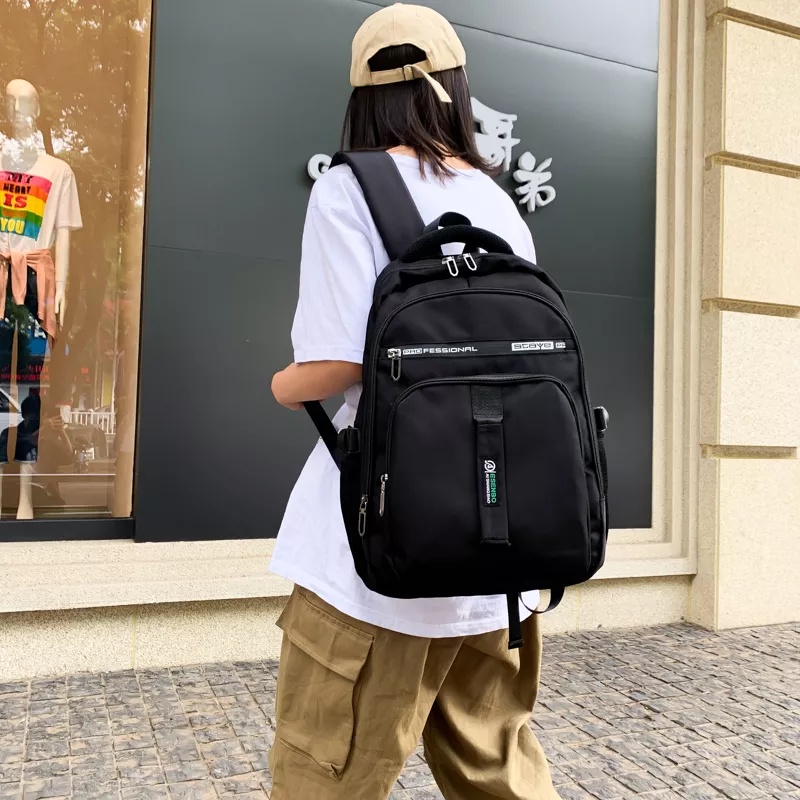 Tas Ransel Backpack Pria Wanita Import Korea Batam Multifungsi Sekolah Kantor Kekinian Murah Branded